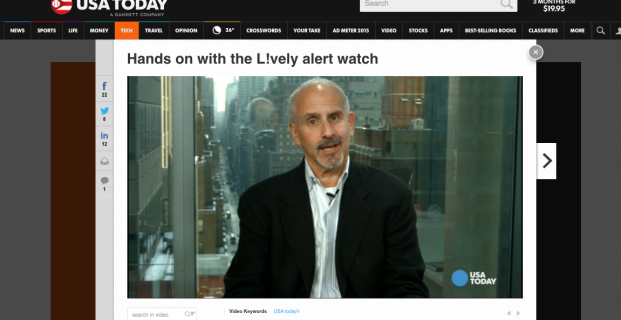Ed Baig from USA Today reviews the Lively watch