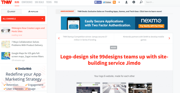 99designs in The Next Web