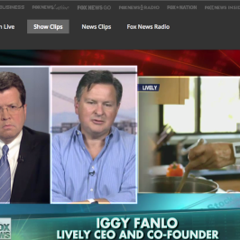 Fox News’ Neil Cavuto chats with Lively’s CEO Iggy Fanlo