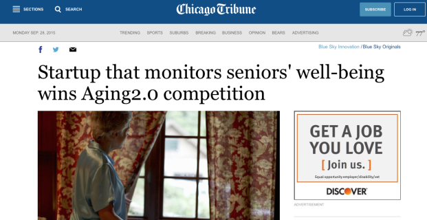 Aging2.0 in the Chicago Tribune