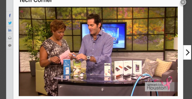 Kinsa featured on Great Day Houston segment with the High-Tech Texan