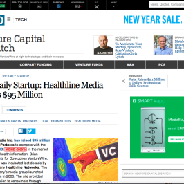 Healthline in Wall Street Journal