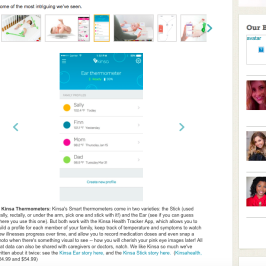 Kinsa in BabyCenter Blog