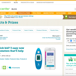 Kinsa in BabyCenter Blog