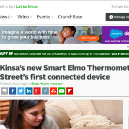 Kinsa in TechCrunch