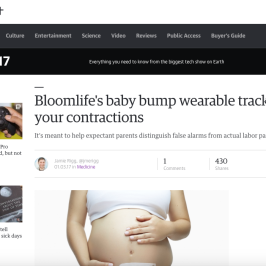 Bloomlife in Engadget