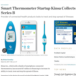 Kinsa in Wall Street Journal