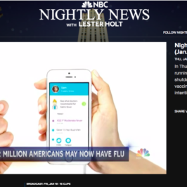 Kinsa on NBC Nightly News