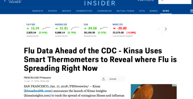 Kinsa in Business Insider