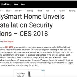 SimplySmart Home in Android Headlines