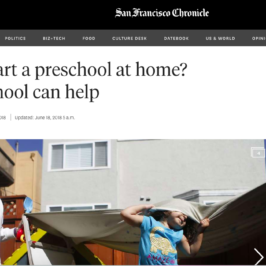 Wonderschool in San Francisco Chronicle