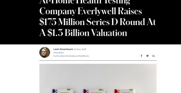 Everlywell featured in Forbes